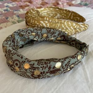 Two Anthropologie Headbands